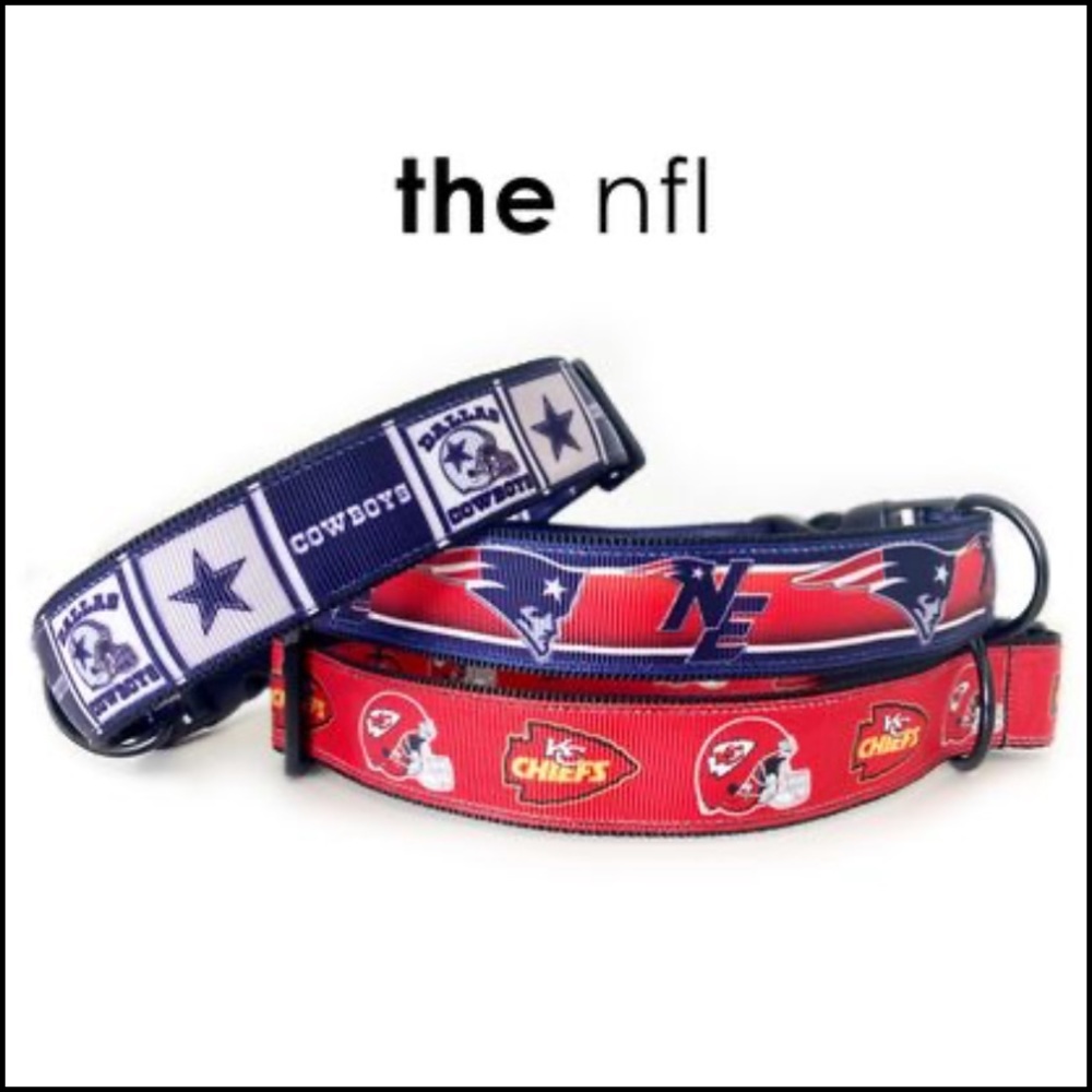 NFL Dog collars